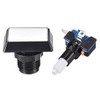 uxcell Game Push Button 49x33 Rectangle 12V LED Illuminated Push
