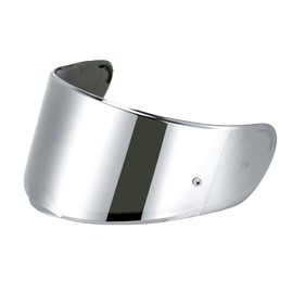 JQF Gear Helmet Visor Shield for SEDICI Strada II and Strada 3 Motorcycle Helmets Visor (Chrome Silver)
