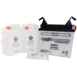 Voltz Power 51814 Conventional Powersport Battery with Acid Pack