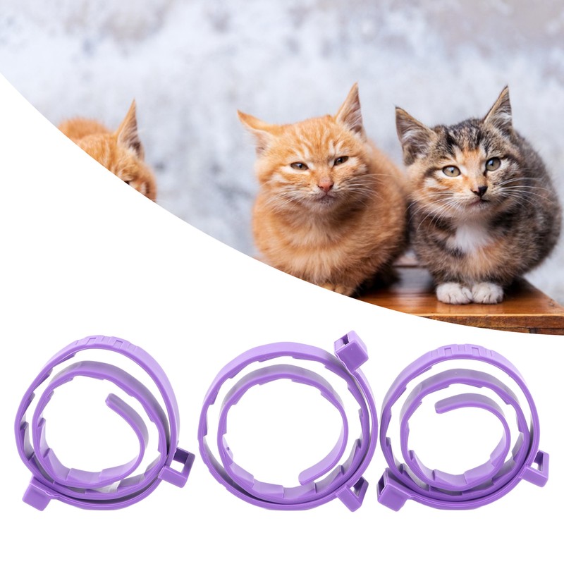 Cat Calming Collar Adjustable Soft Stress Anxiety Relief Kitten Relaxing