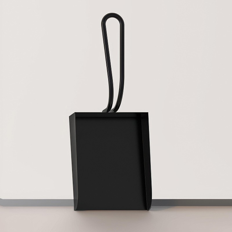 Kingson Black Fireplace Shovel – 25x10cm – Log Burner Accessory