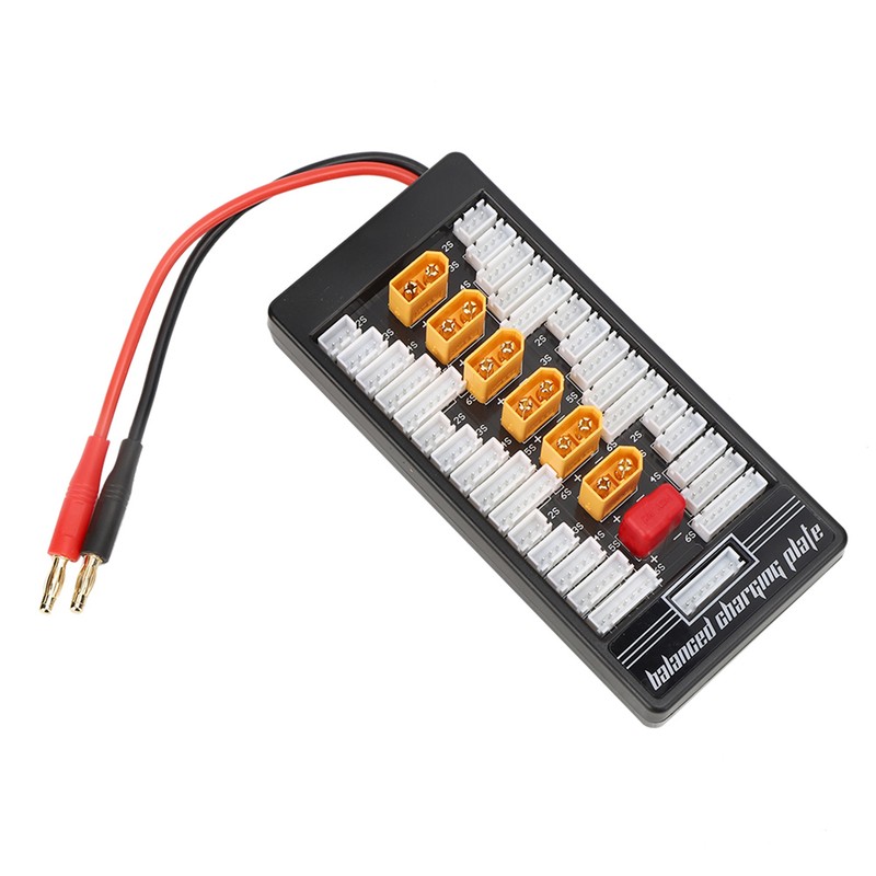 XT60 4.0 Banana Plug Parallel Charging Board RC Battery Charging