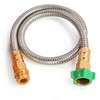 Metal Short Garden Hose 6 ft, 8 ft, 12 ft