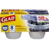 Glad Food Storage Containers, Mini Round (4 Oz) | Small