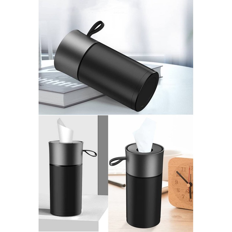 YFFSFDC Car Tissue Case Tube Tissue Cover High Texture Waterproof