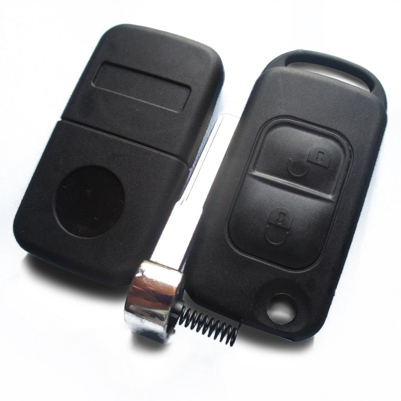 INION Replacement Key Shell with 2 Buttons Car Key Folding