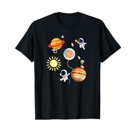 Kids 3 Years Old Birthday Boy Gifts Astronaut T-Shirt