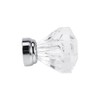 16PCS 25mm Diamond Shape Acrylic Knobs Furniture Drawer Cabinet Cupboard