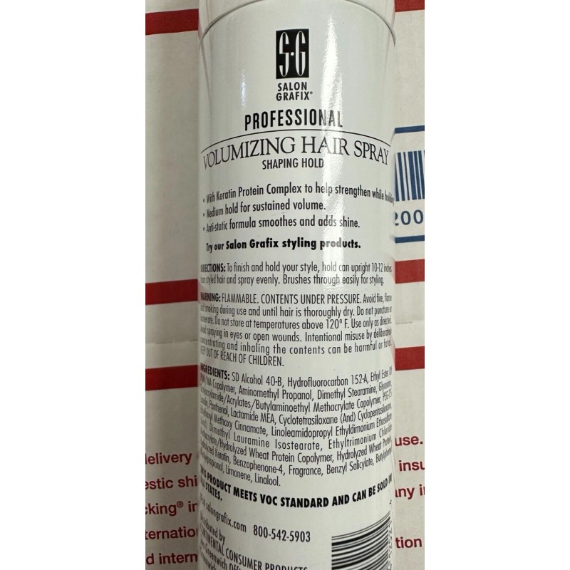 Salon Grafix 3 SG Salon Grafix Professional Volumizing Hair Spray (Shaping