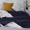 Oxford Homeware Sherpa Fleece Blanket Reversible Throw Blankets Soft Fluffy