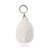 MOLANG Key Ring with Heart 8 cm White Plush Companion
