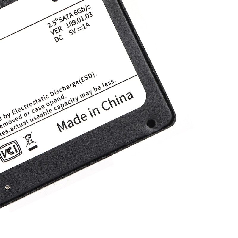 Hsthe Sea 2.5inch SSD Black High Speed Metal Hard Drive