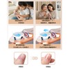 【2-in-1 Nail Clipper & Nail Polisher with LED LCD Display】Electric
