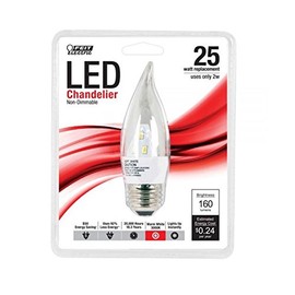 Feit Electric BPEFC/LED/RP Accent LED Chandelier, Clear