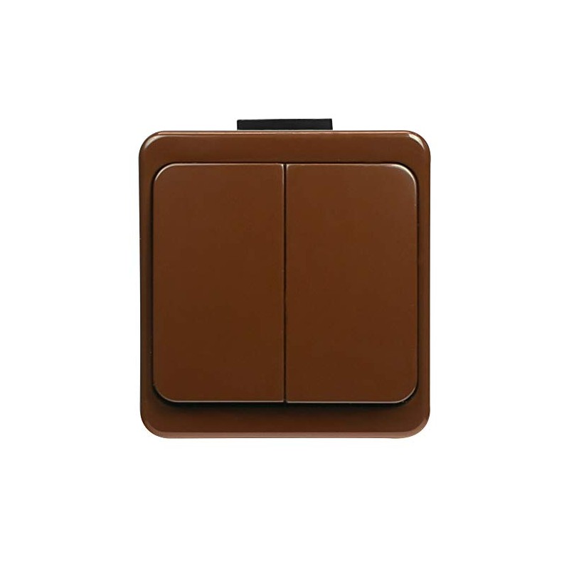 Naka24 IP44 Surface-Mounted Switch Socket Range Wet Room Schuko Smart