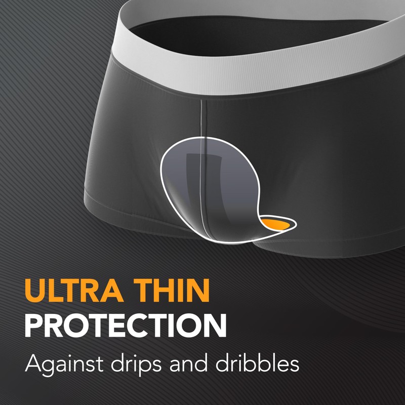 Depend Shields Incontinence Pads for Men, Light Absorbency, 58 Count