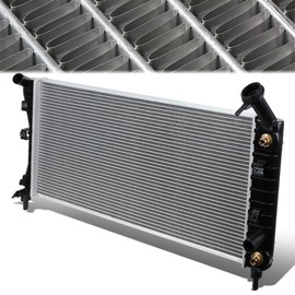 2710 Radiator Compatible with 2005-2009 Buick Allure LaCrosse 2004-2005 Chevy Impala Monte Carlo 2004-2008 Pontiac Grand Prix 3.4L 3.8L AT Aluminum Core Factory Style Replacement CU2710 8012710