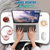 Fayquaze Laptop Bed Desk, Portable Foldable Lap Bed Table with