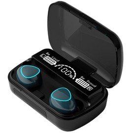 F9 Headset Wireless in-Ear Headphones F9-5C, Bluetooth 5.3, TWS, Minimalist Design, White