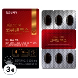Cheonho N Care Daily Core Cheonho NCare CoQ10 Max 18g, 30 tablets, 3 pieces, 30 tablets, 3 pieces / 데일리코어 천호엔케어 코큐텐 맥스 18g 30정 3개 30정  3개