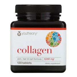 Youtheory Colágeno 6.000 mg 120 comprimidos importados de EE. UU.