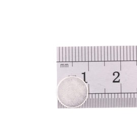 Aprilheld 75 Disc Magnets 10 x 1 mm N52 Strongest Class Neodymium Magnets Extra Strong Power Magnet for Notice Board, Whiteboard, Photo, Fridge Mini Magnetic Disc