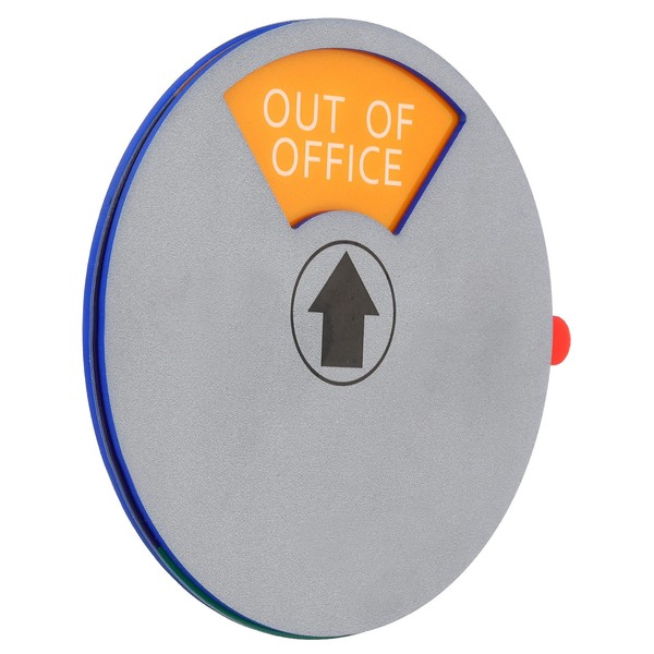 PATIKIL Office Door Sign, 4 Options Do Not Disturb/Please Knock/Out