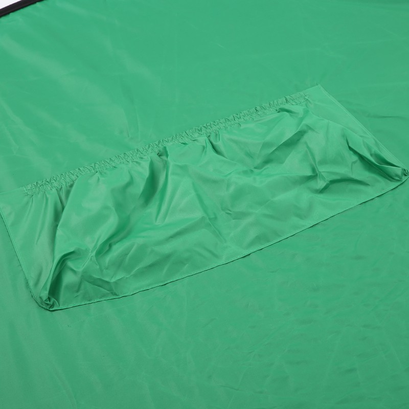 2 in 1 142cm Round Blue Green Screen Backdrop Double