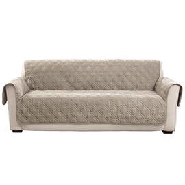 SureFit Mink Sofa Furniture Cover in Taupe