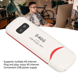Portable WIFI Hotspot for Travel, Low Cost Travel Wi-Fi Support 10 Users High Speed Stable Signal WPA WPA2 Encryption White WiFi Router for Home Travelling Office