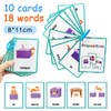 Lachilly Prepositions English Words Learning Flashcards, High Frequency Words, Beginning