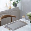 4PCS Table Placemats, PVC Dining Table Mats Woven Vinyl Table