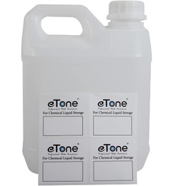 2 x 2 Litre Darkroom Chemicals Developer Storage Bottle for 120 35 mm Film Processor Storage Bottle Liquid Container Film Photo Development (White)