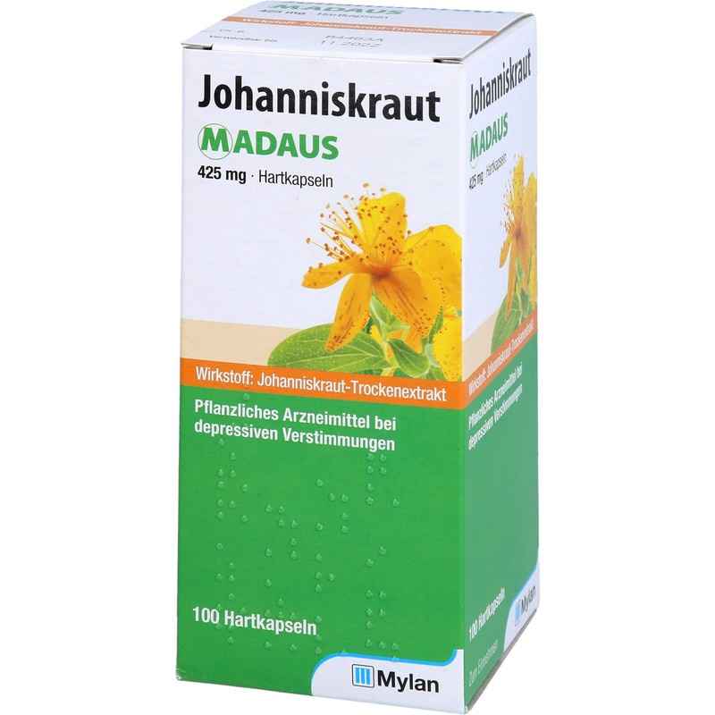 JOHANNISKRAUT MADAUS 425 mg Hard Capsules
