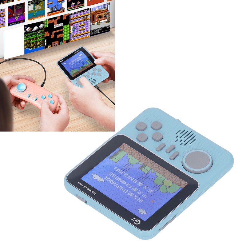 G7 Handheld Game Console Single Player Lightweight Gaming Device with