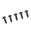 100PCS Guitar Pickguard Screws Metal Guard Plate Mounting Screw Electric