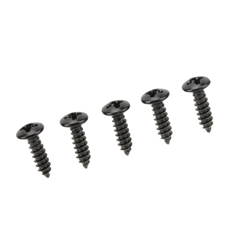 100PCS Guitar Pickguard Screws Metal Guard Plate Mounting Screw Electric