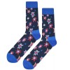 Sockfly NWT Star Fireworks Dress Socks Novelty Men 8-12 Blue
