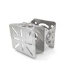 Coolotic 3-Axis Latitude Dual Layer CCTV Security Camera Housing Bracket