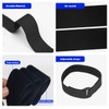 adjustable cable straps,with buckles,reusable cable ties,free cut length,hook and loop