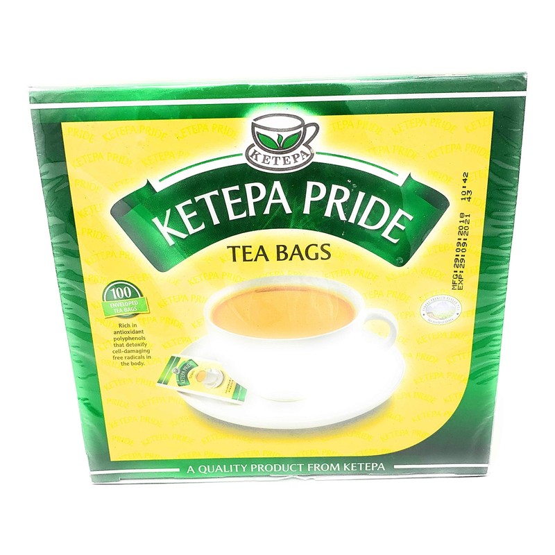 Ketepa Pride Standard Pack, 200g, 100 Tagged Teabags