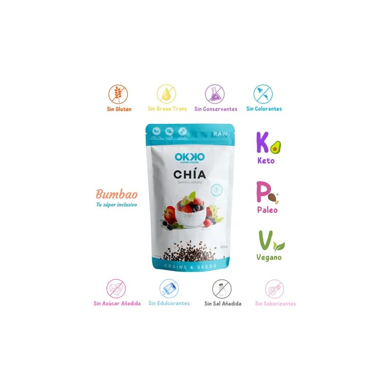 Chia Entera Okko 300 Gr