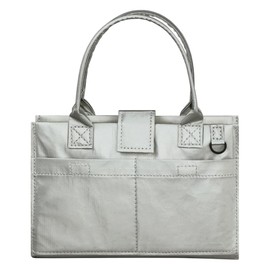 Kim Hachan My Own Bookmate Book Cover Bag | Bunko Book Cover (Silver)