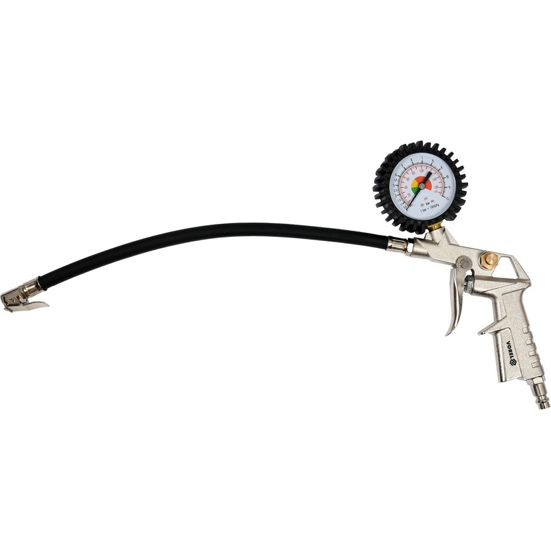 Vorel 81650 Tyre Inflation Gun with Manometer