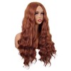 MapofBeauty 70 cm Length Wavy Synthetic Fibre Curly Hair Fibres