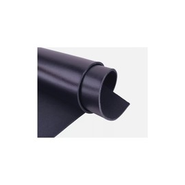 Black Indian Bovine Leather Sheets Scraps & Strips 4-5oz Thick Veg Tan Real Leather Sofa Patch for Upholstery Tooling Cricut Small Wallet Genuine Laser Engraving Leathercraft Supplies (6"x12")