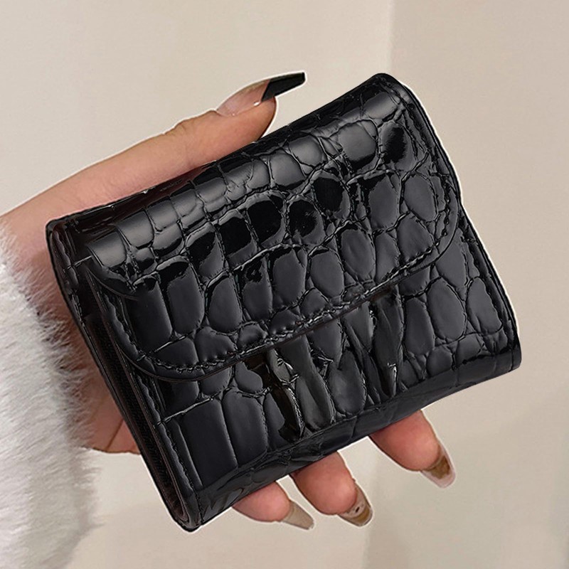 LFWATAXY RFID Blocking PU Leather Credit Card Holder Wallet for