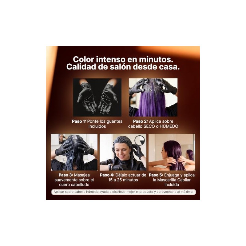 Herbishh - Champú colorante para cabello gris, champú con tinte