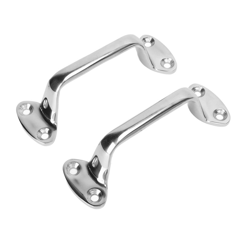 Marine Grab Handle 2Pcs, Stainless Steel Boat Handrail Marine Handle