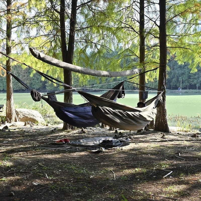 onewind 12Ft Camping Hammock with Mosquito Net, Ridgeline Double Hammock